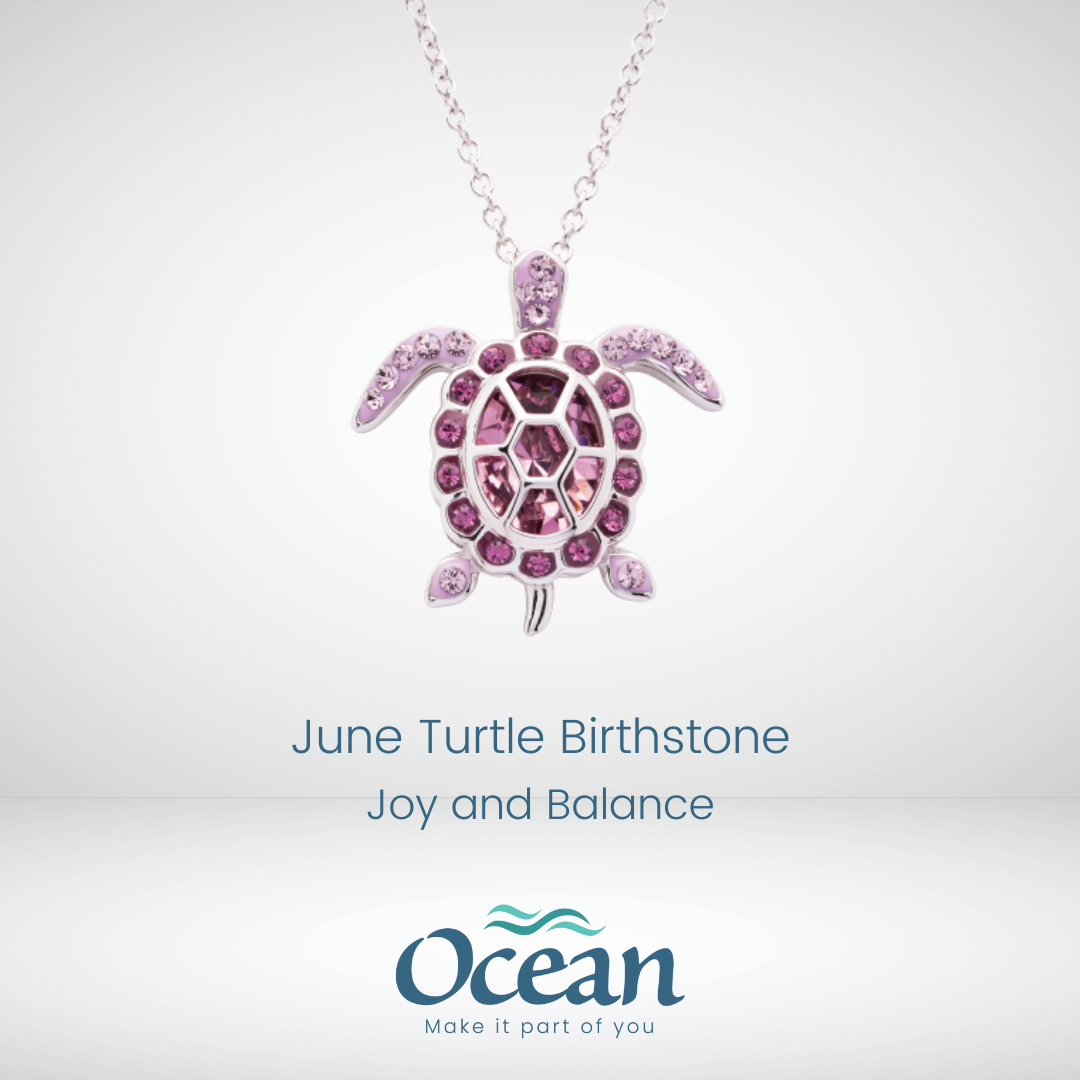 Turtle 2025 birthstone necklace