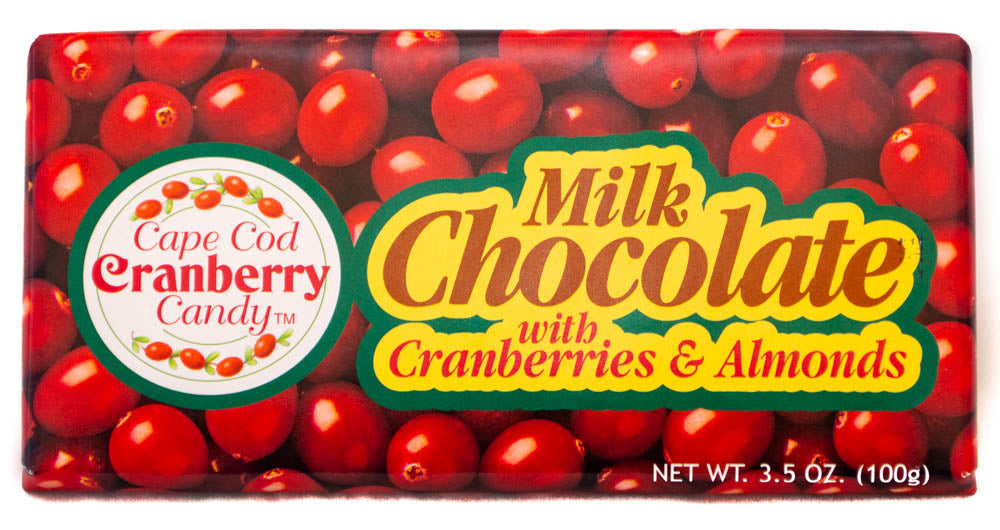Cranberries & Almonds Chocolate Bar – KANDY KORNER