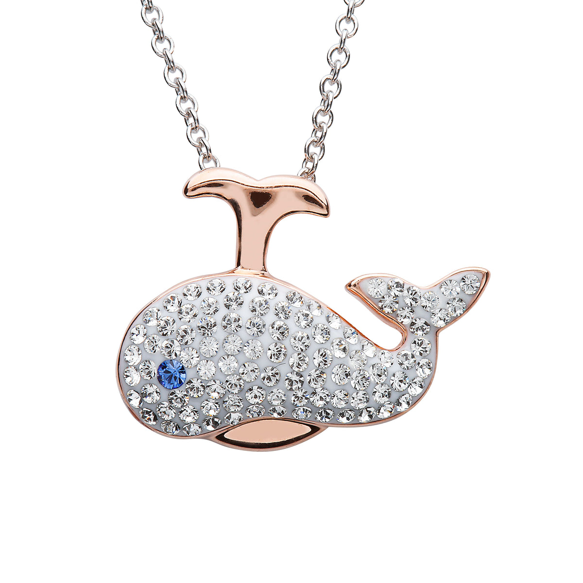 【soerte】10way combination necklace ＆ wal White and Rose Gold Whale Necklace - ShanOre – KANDY KORNER