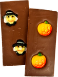 Halloween Homemade Chocolate Solid Bar