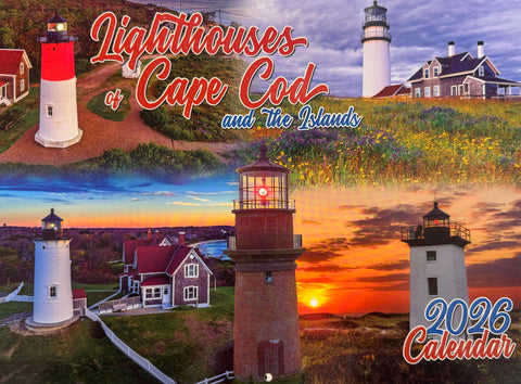 Lighthouses Of Cape Cod 2026 Calendar