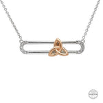 Trinity Knot Necklace on Slider