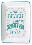 The Beach is My Happy Place Trinket Tray