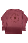 CAPE COD Long Sleeve T-SHIRT with Compass