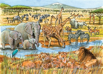 Out of Africa Kids Tray Puzzle