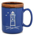 Lighthouse Hand Glazed Mug