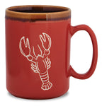 Lobster Hand Glazed Mug