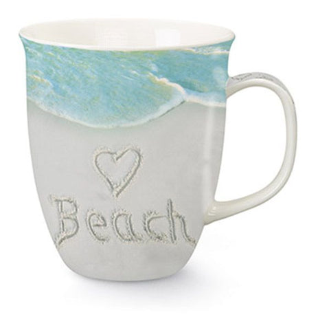 Heart Beach Mug