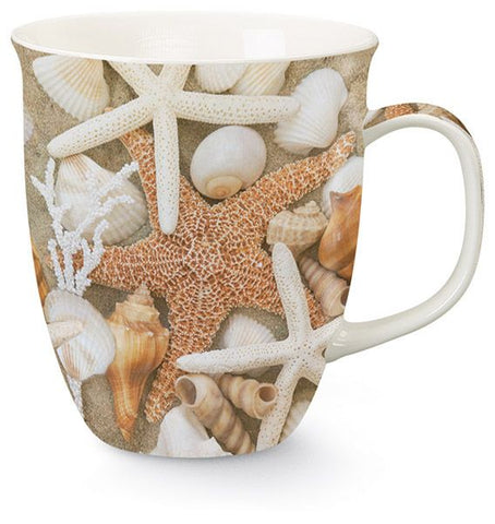 Starfish and Seashells Mug