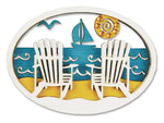 Wood Adirondack Chairs Magnet