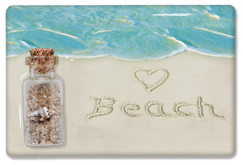 Heart Beach Sand Magnet