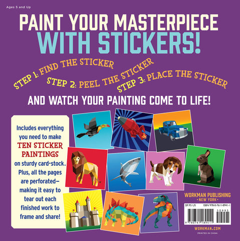 Paint by Sticker Book