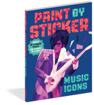 Paint by sticker music icons