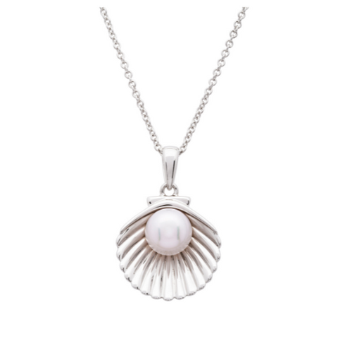 SS SW Pearl Shell Necklace - ShanOre
