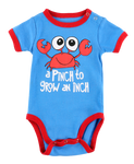 A Pinch to Grow an Inch Crab Onesie