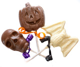Jack-O-Lantern Chocolate Lollipop