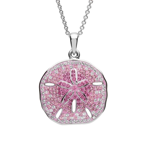 Pink Sand Dollar Necklace - ShanOre