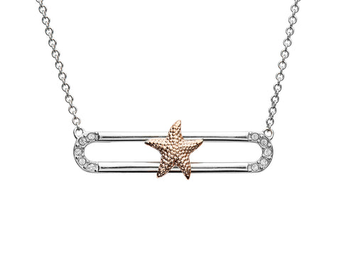 Starfish Necklace on Slider - ShanOre